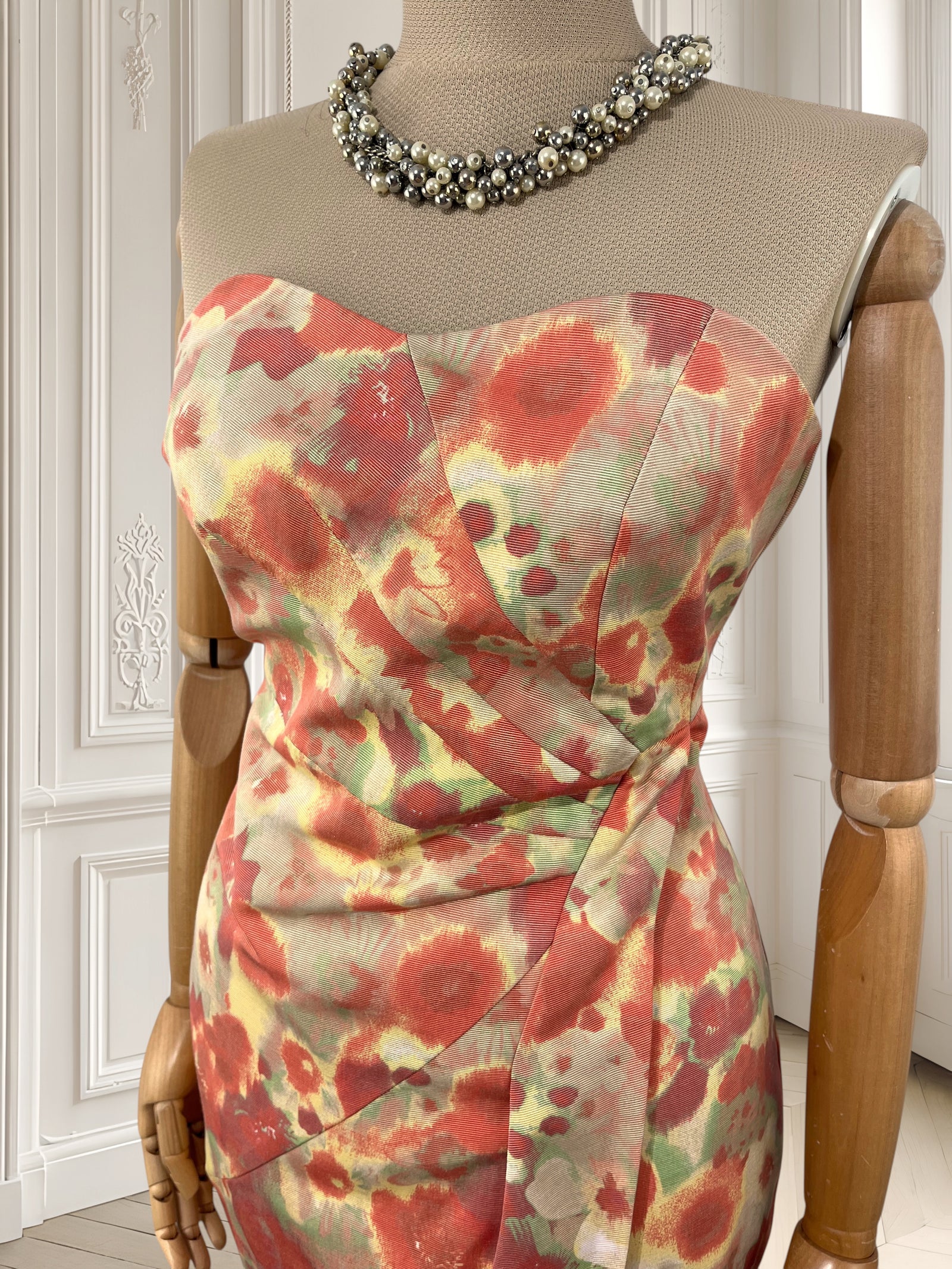 Rochie cu print floral mărimea S