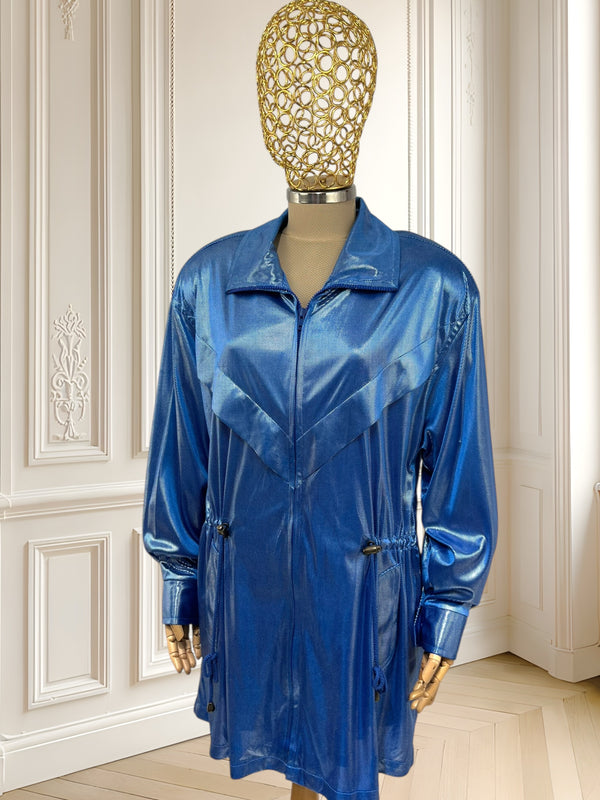 Jachetă vintage supradimensionată potrivită pentru L/XL