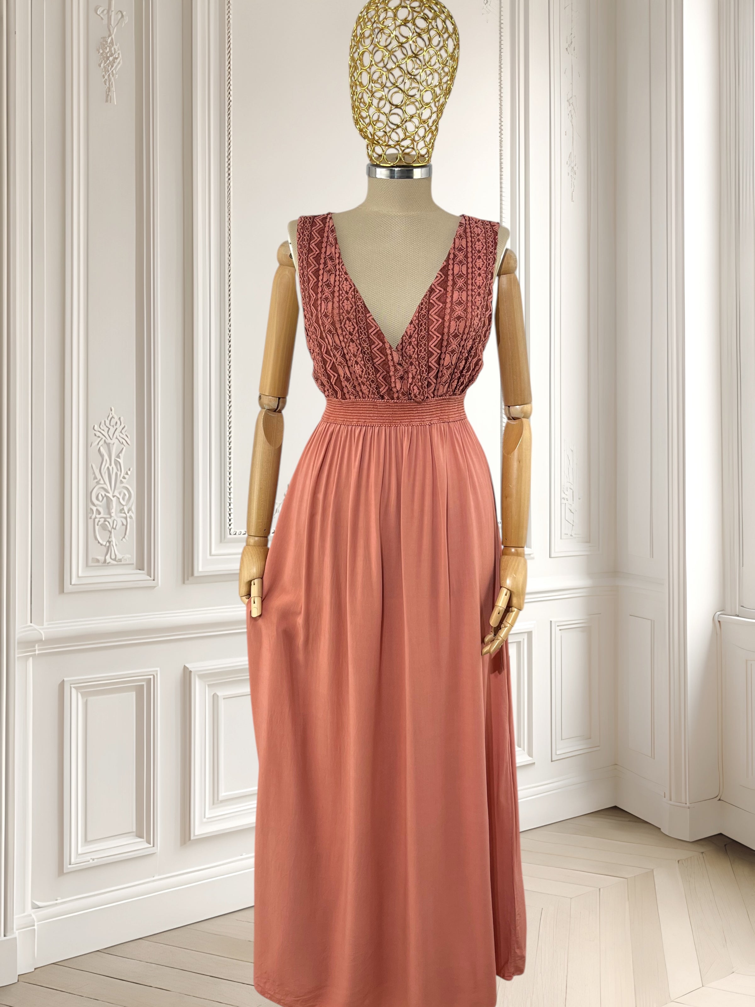 Rochie italienească din vâscoză mărimea M
