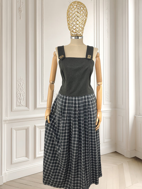 Rochie vintage din bumbac mărimea L