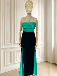 Rochie de seară din catifea mărimea L