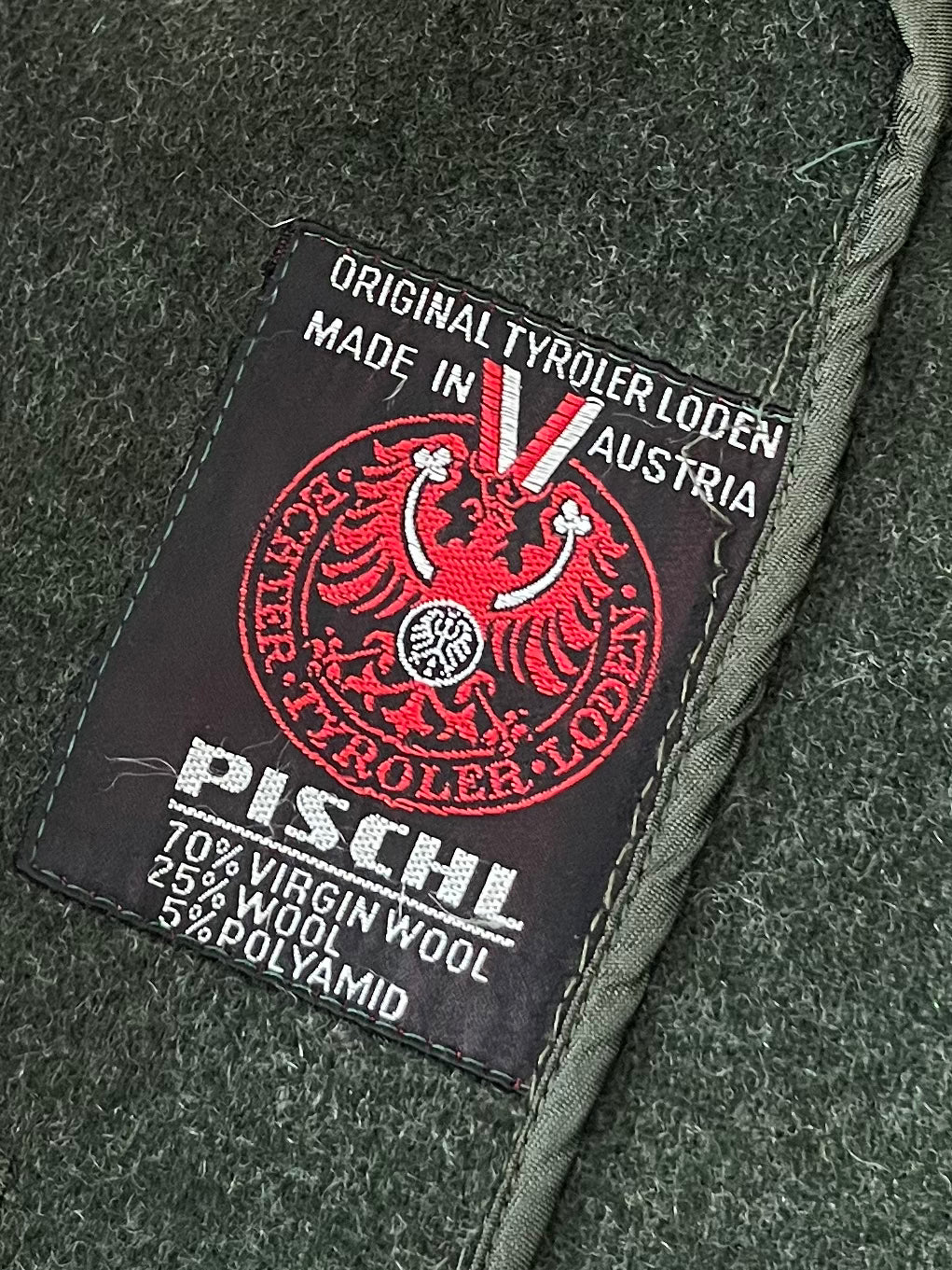 Capă vintage din lână potrivită pentru M/L/XL