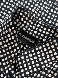 Cămașă Emporio Armani din mătase mărimea M