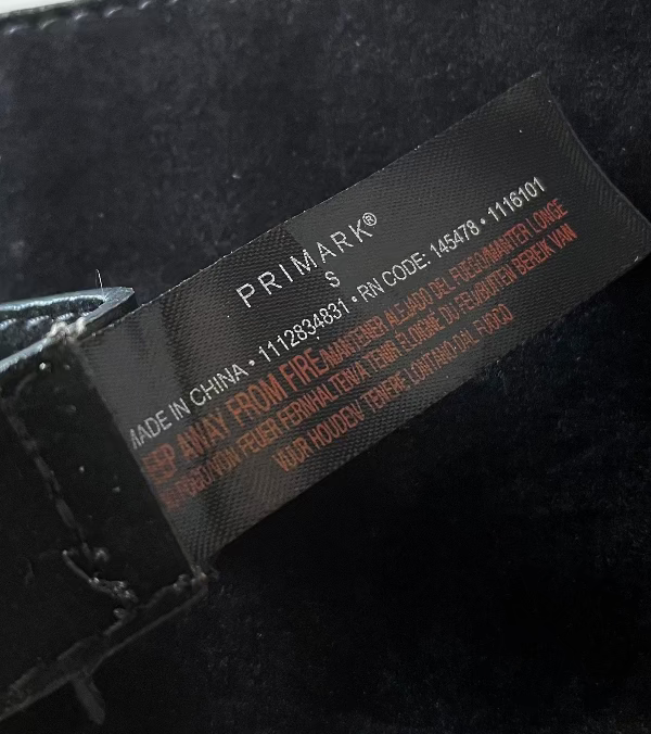Centură cu aspect de piele întoarsă