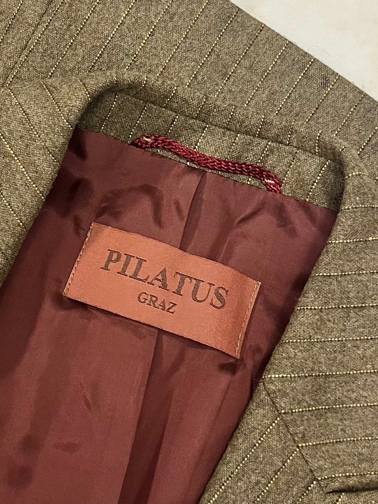 Costum vintage din lână mărimea S