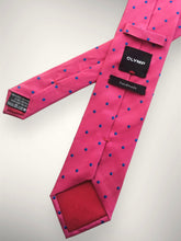 Încarcă imaginea în vizualizatorul Galerie, Cravată roz din mătase naturală
