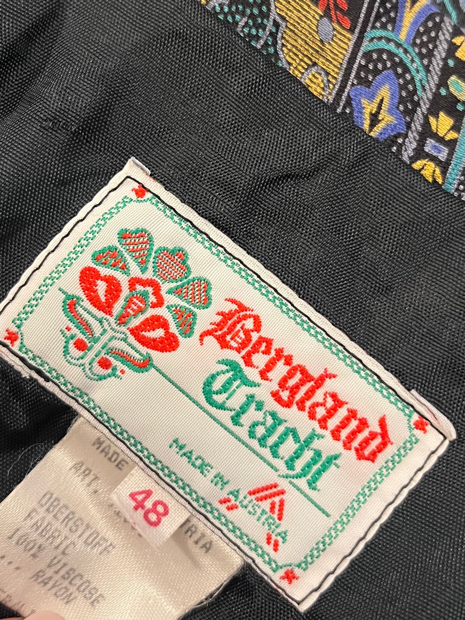 Fustă vintage din vâscoză mărimea XL