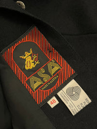 Sacou vintage din lână pură potrivit pentru L/XL