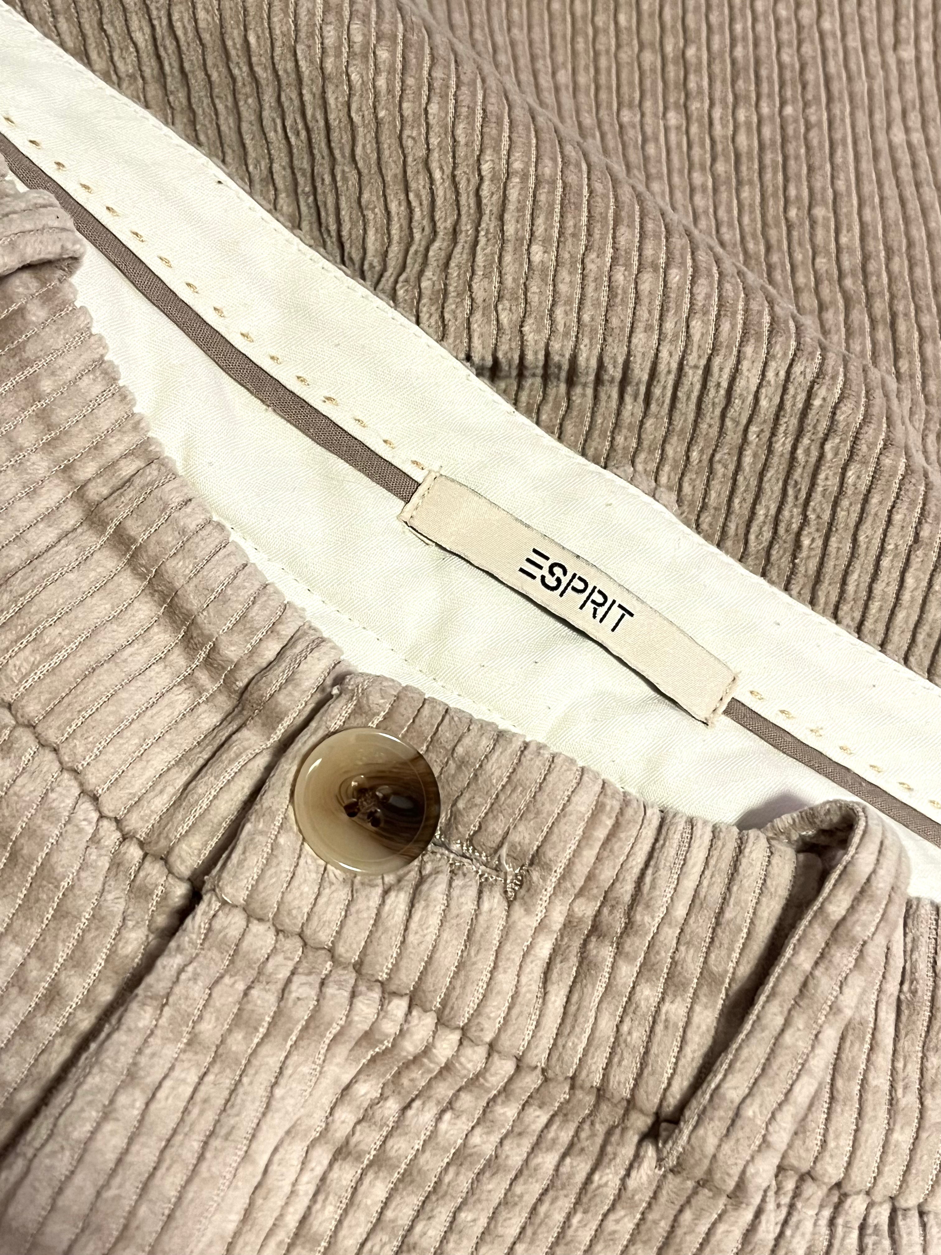Pantaloni reiați din catifea mărimea M