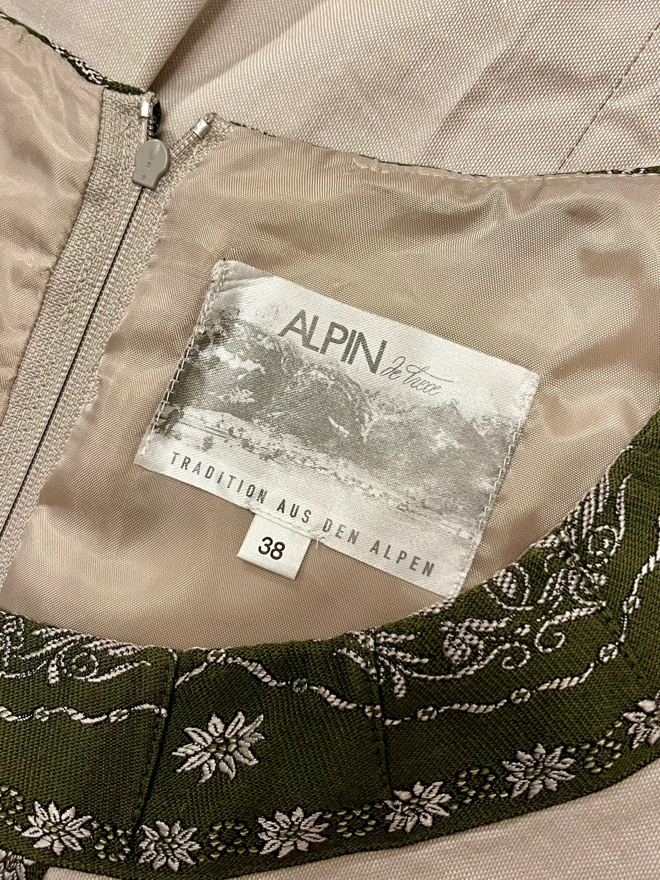 Rochie vintage din bumbac și in mărimea M