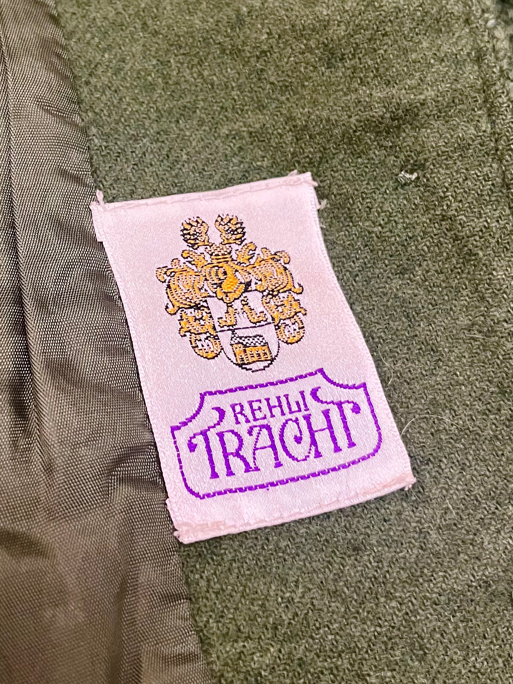 Vestă vintage din lână pură mărimea M