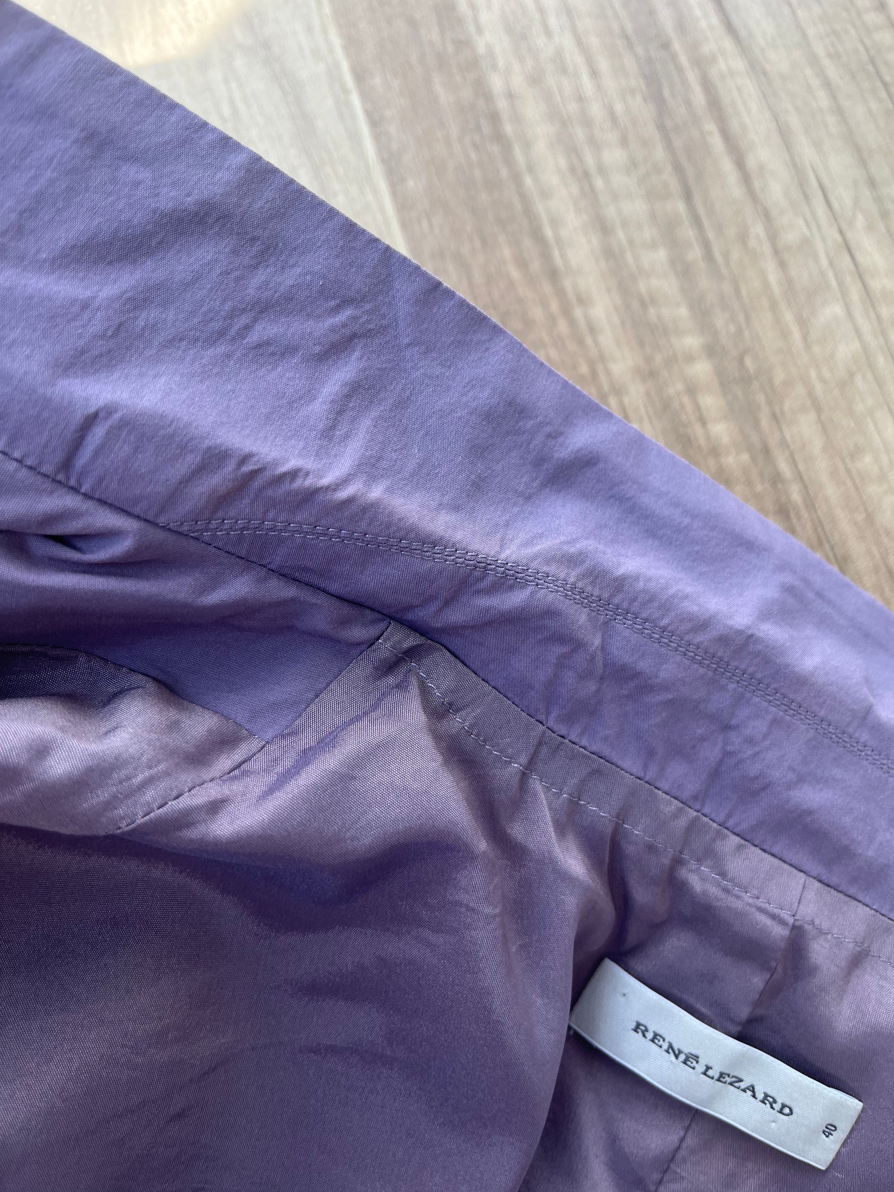 Rochie lila din mix de bumbac mărimea M