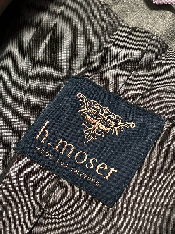 Sacou vintage cu efect de piele întoarsă potrivit pentru M/L