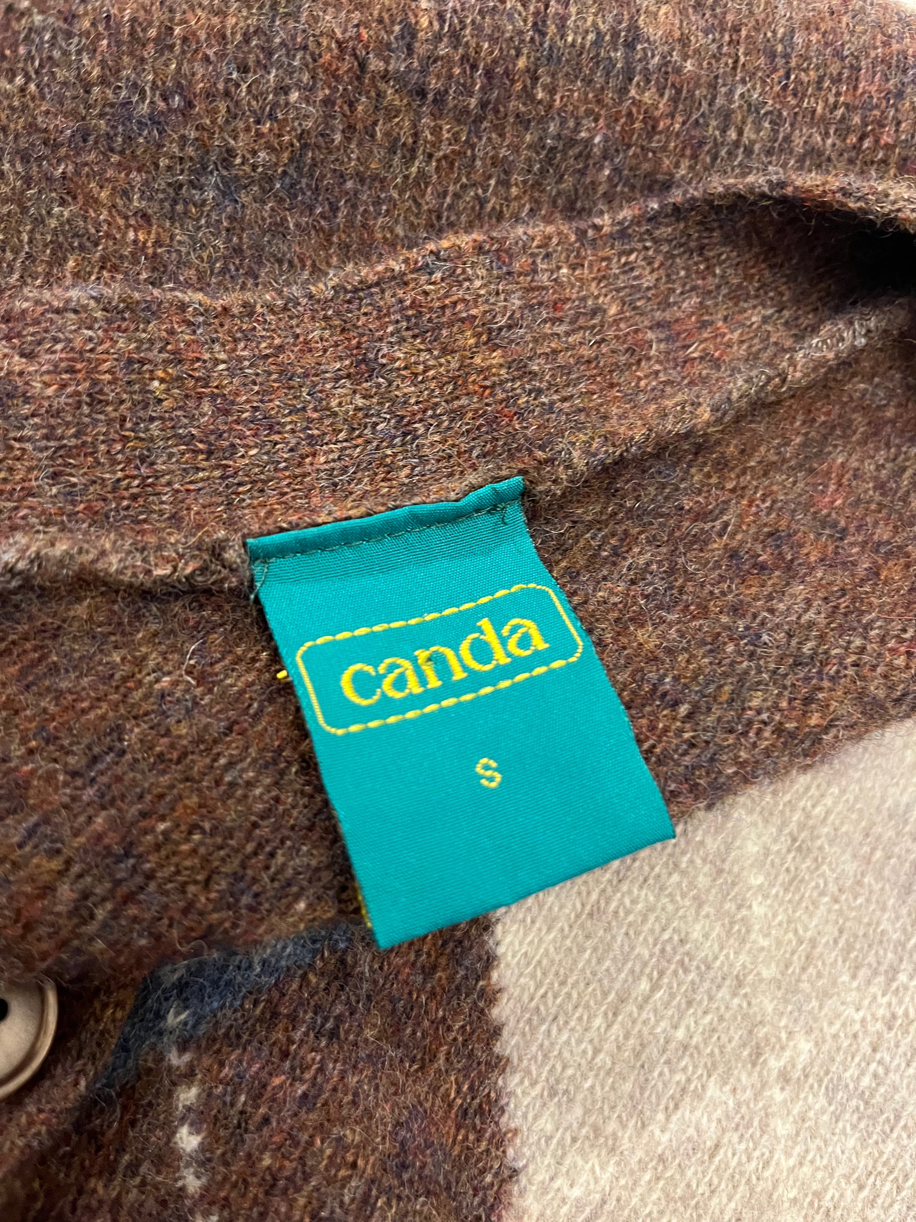 Cardigan vintage din lână pură mărimea M