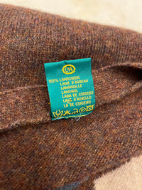 Cardigan vintage din lână pură mărimea M