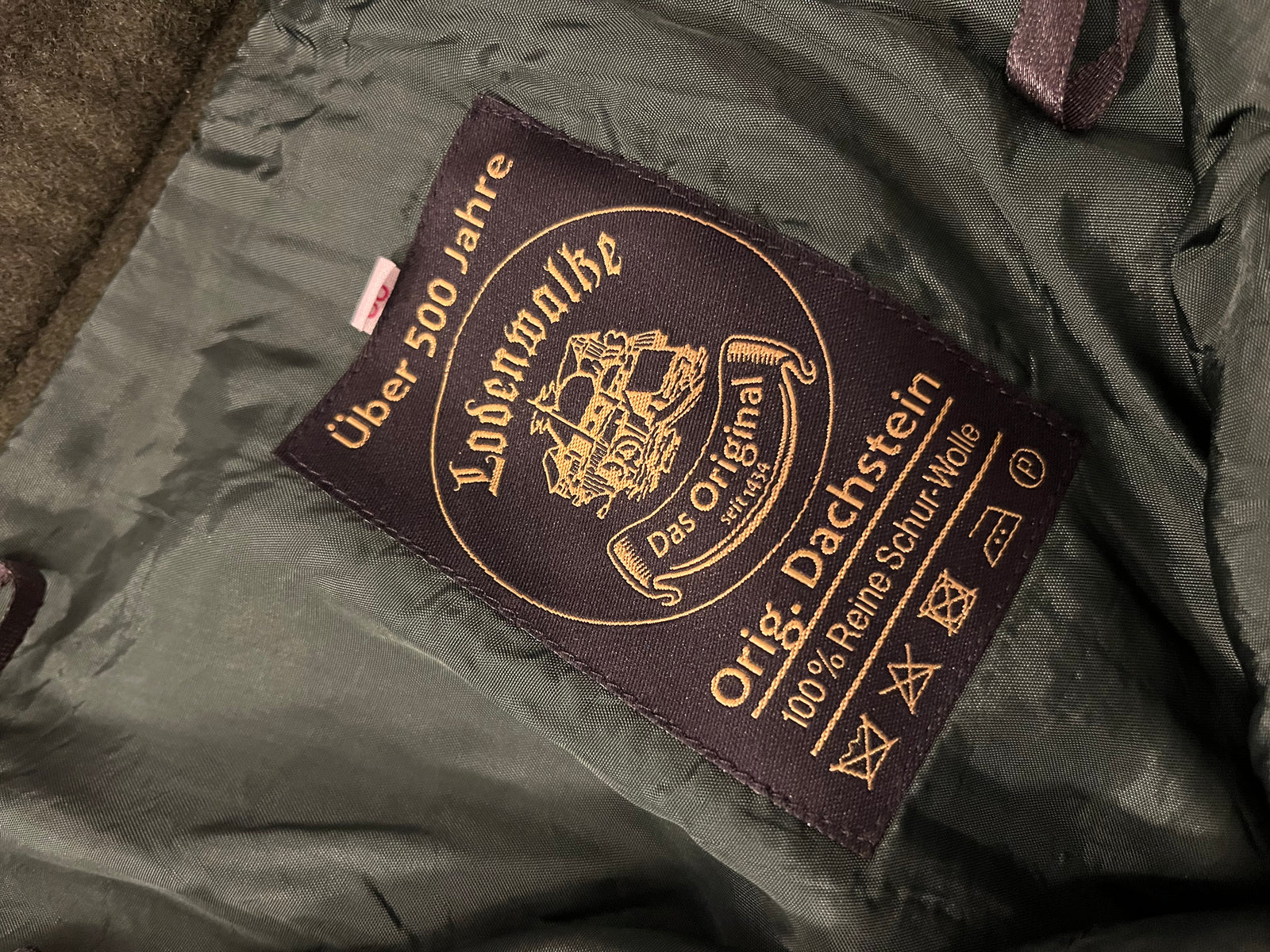 Fustă vintage din lână pură potrivită pentru S/M
