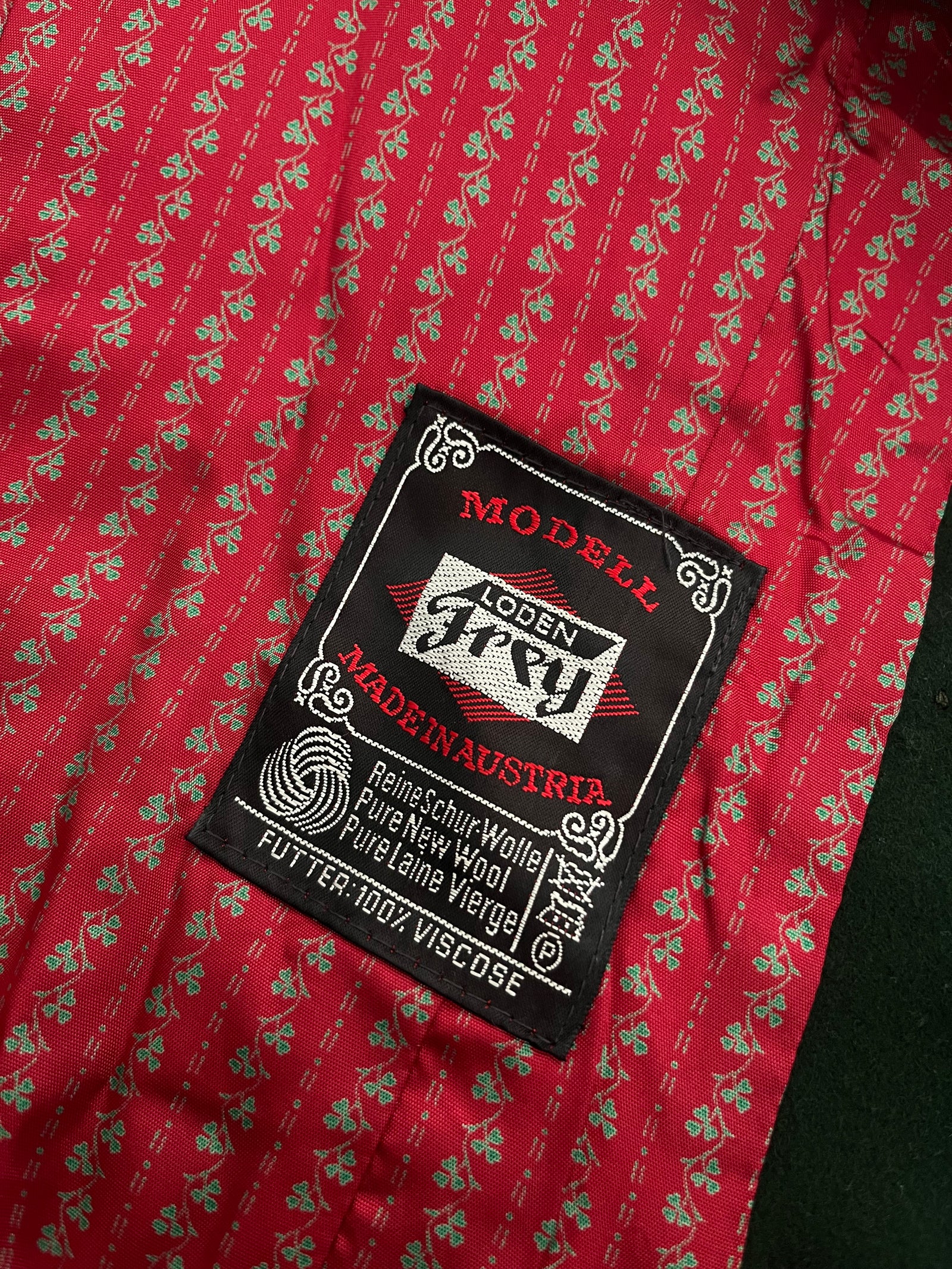 Sacou vintage din lână pură mărimea M