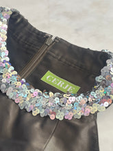 Încarcă imaginea în vizualizatorul Galerie, Rochie cu efect sidefat și paiete mărimea XS
