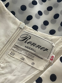 Rochie vintage cu buline mărimea M