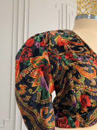 Bolero vintage din catifea mărimea M