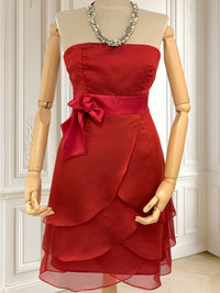 Rochie elegantă roșie mărimea S