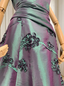 Rochie elegantă cu aspect cameleon mărimea M