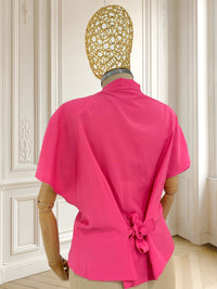 Cămașă cu broderie din amestec de vâscoză potrivită pentru L/XL