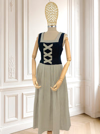 Rochie vintage din in mărimea M
