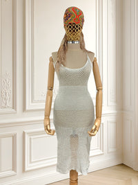 Rochie de plajă tricotată mărimea S