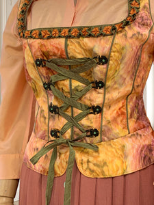 Top vintage tip corset mărimea S