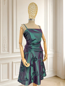 Rochie elegantă cu aspect cameleon mărimea M