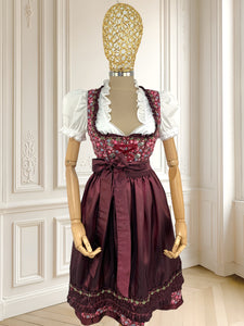 Rochie bavareză cu print floral mărimea S