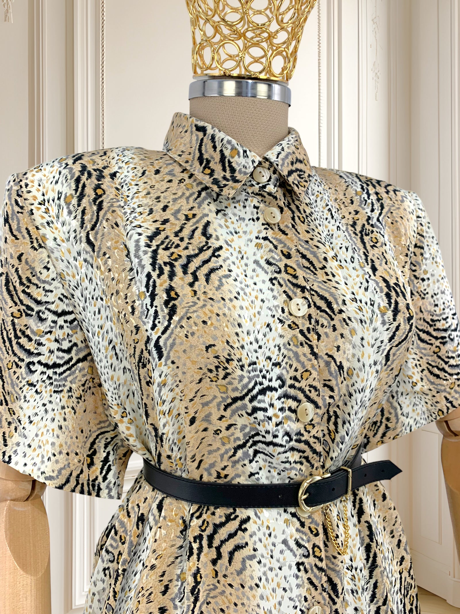 Cămașă animal print potrivită pentru XL/XXL