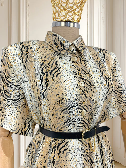 Cămașă animal print potrivită pentru XL/XXL