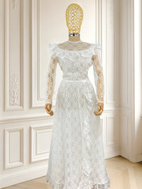 Rochie vintage din dantelă mărimea S