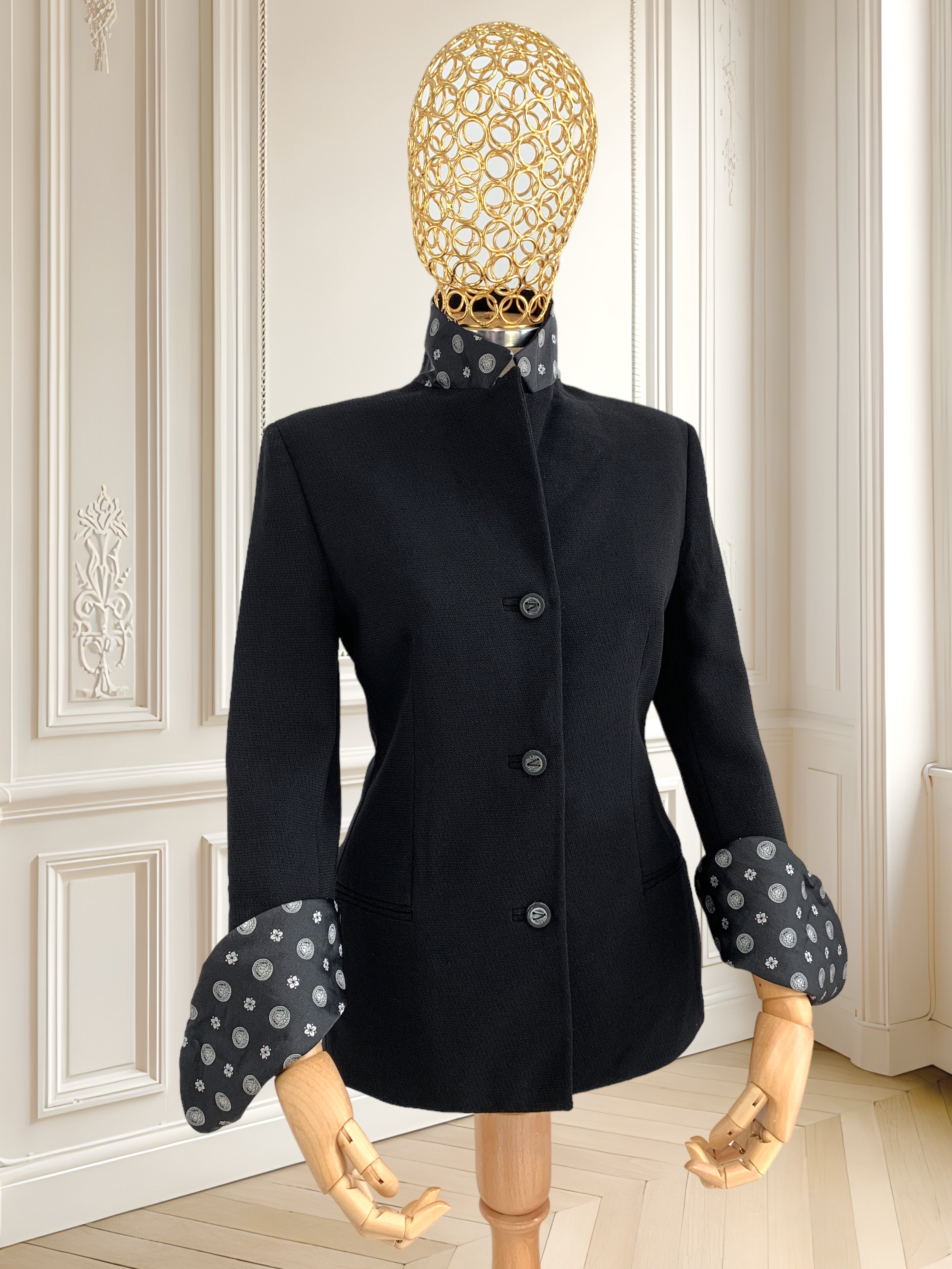 Sacou vintage Gianni Versace Couture mărimea S