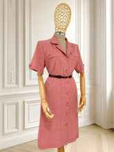 Încarcă imaginea în vizualizatorul Galerie, Rochie vintage roz mărimea XL
