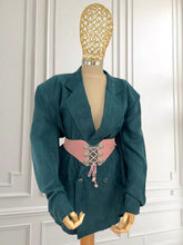 Încarcă imaginea în vizualizatorul Galerie, Sacou din mătase naturală mărimea XXL
