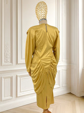 Încarcă imaginea în vizualizatorul Galerie, Rochie drapată cu croi tip fluture mărimea M
