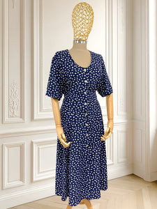 Rochie maxi albastru închis mărimea L