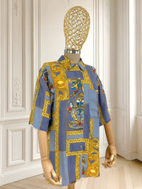 Cămașă vintage italienească potrivită pentru L/XL