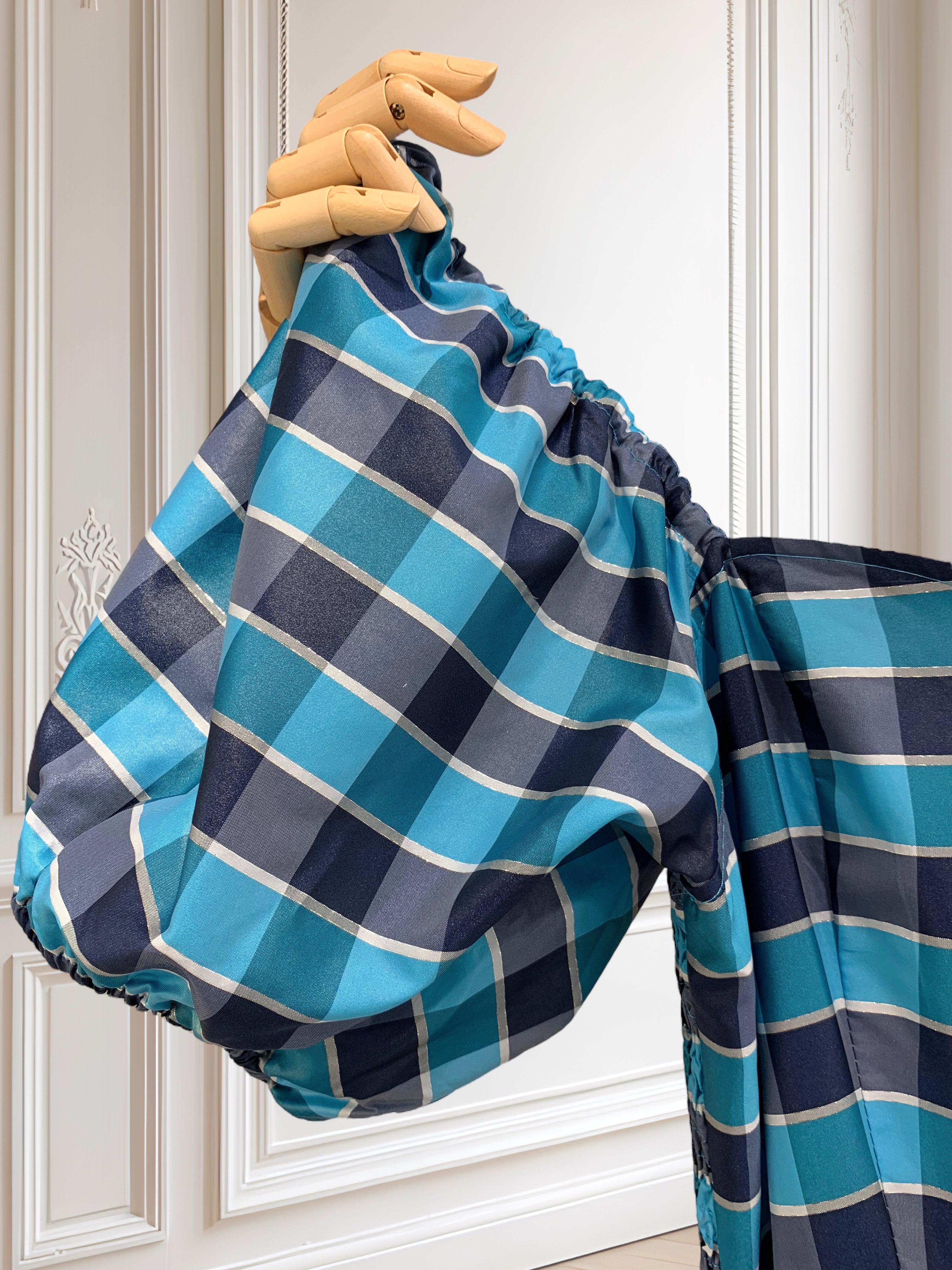 Rochie vintage cu mâneci bufante mărimea XS
