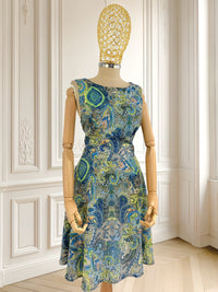 Rochie cu print paisley mărimea L