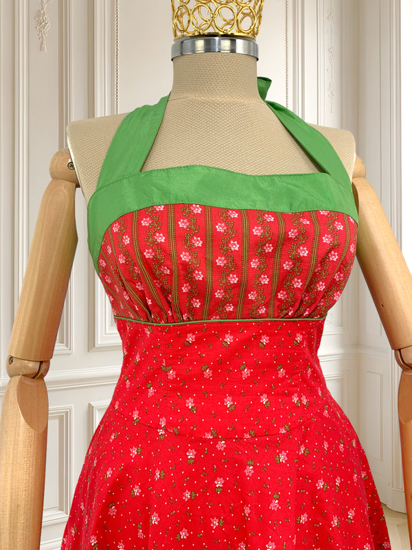 Rochie roșie din bumbac mărimea S