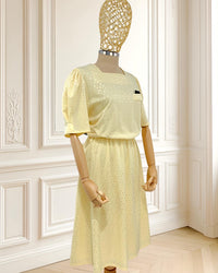 Rochie vintage galbenă mărimea L