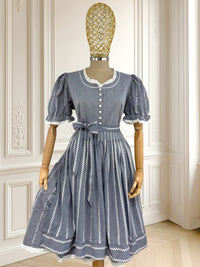 Rochie vintage din bumbac mărimea L