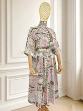 Încarcă imaginea în vizualizatorul Galerie, Rochie din mătase naturală cu buzunare laterale mărimea L
