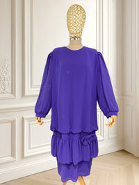 Rochie vintage vaporoasă potrivită pentru XL/XXL