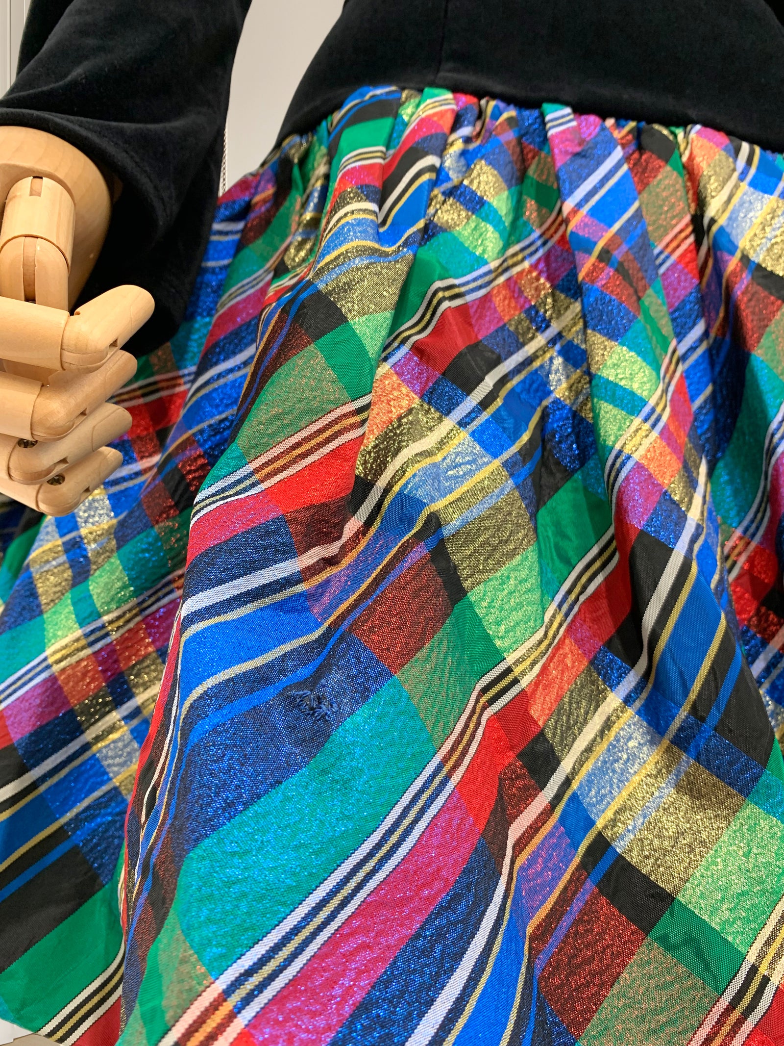 Rochie din catifea cu umeri bufanți mărimea S