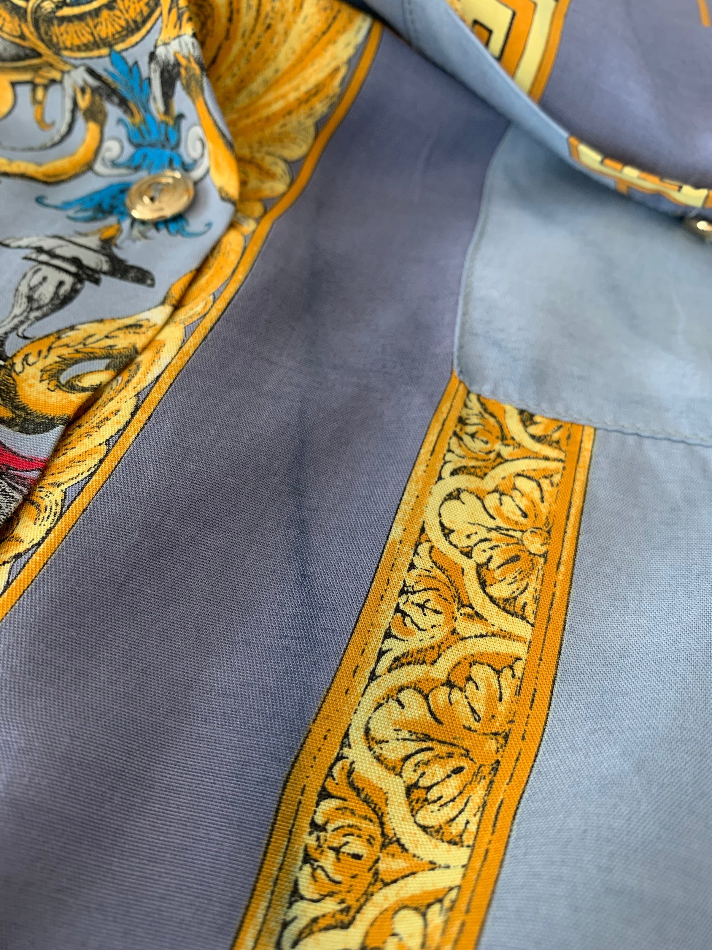 Cămașă vintage italienească potrivită pentru L/XL